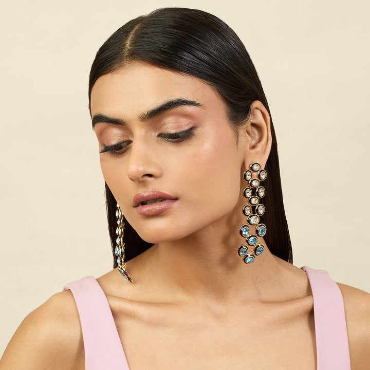 Aqua Cove Dangler Earrings