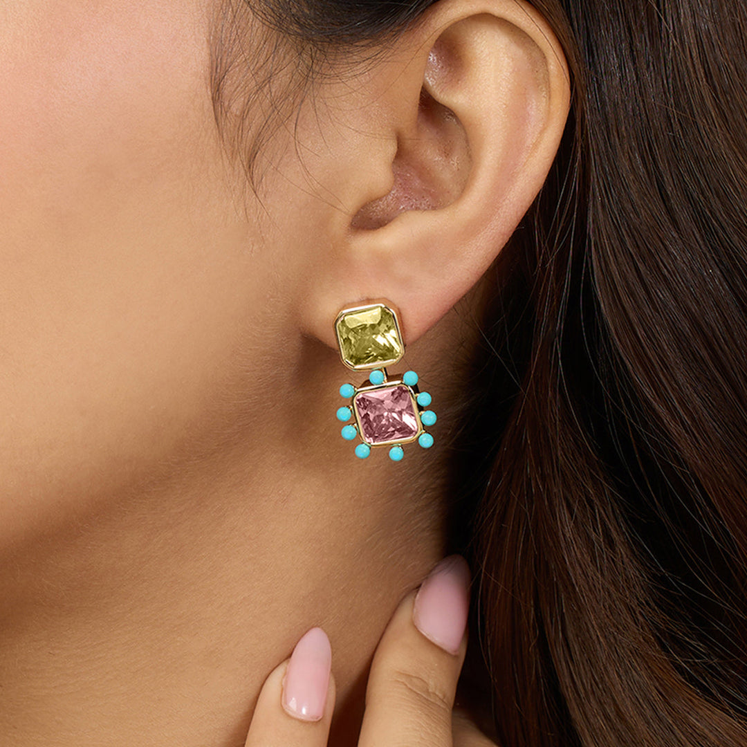 Neon Candy Earrings