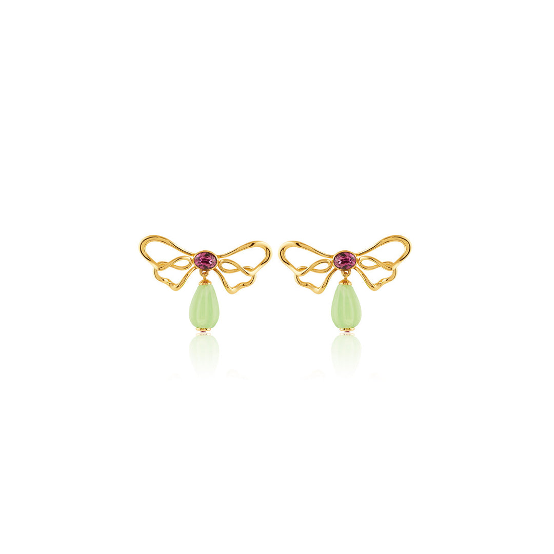 Garden Glider Dangler Earrings