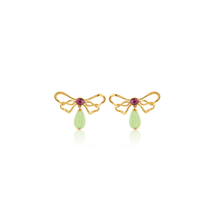 Garden Glider Dangler Earrings