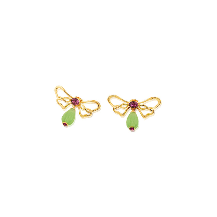 Garden Glider Dangler Earrings