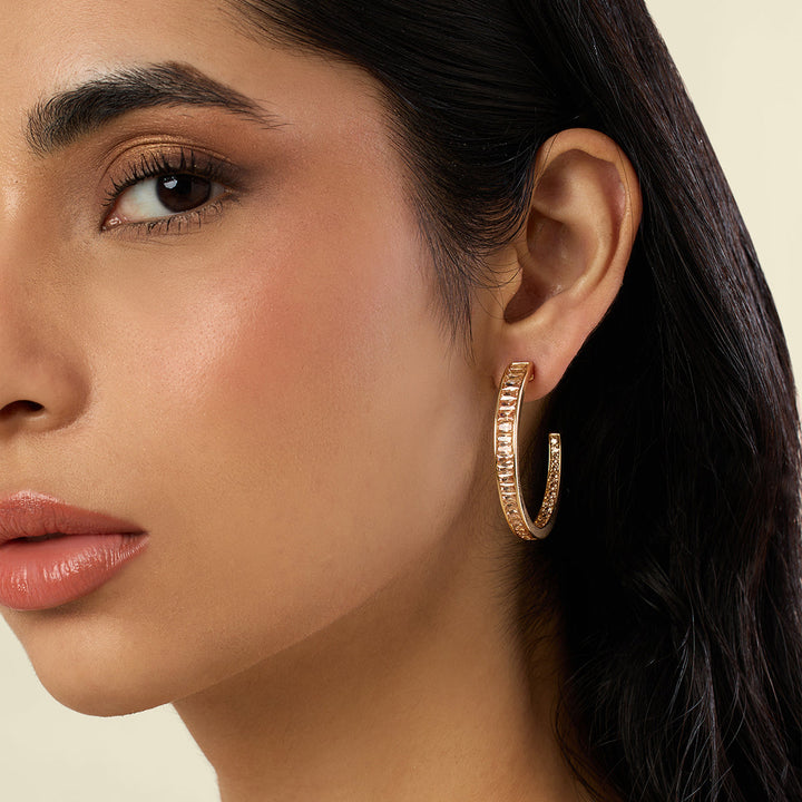 Solar Bloom Hoops