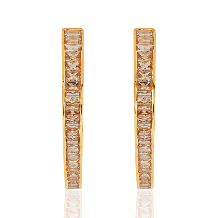 Solar Bloom Hoops