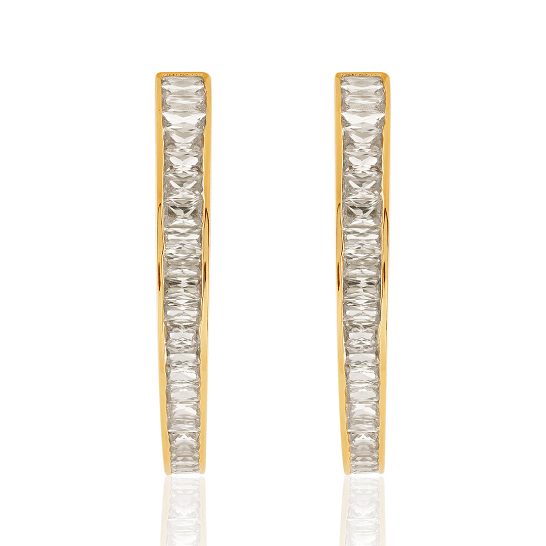 Divine Radiance Hoops
