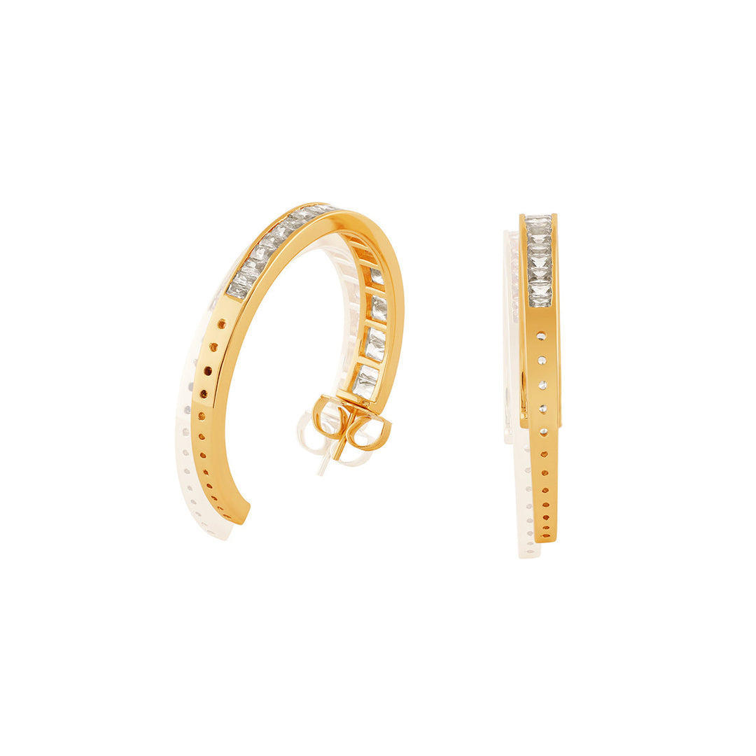 Divine Radiance Hoops