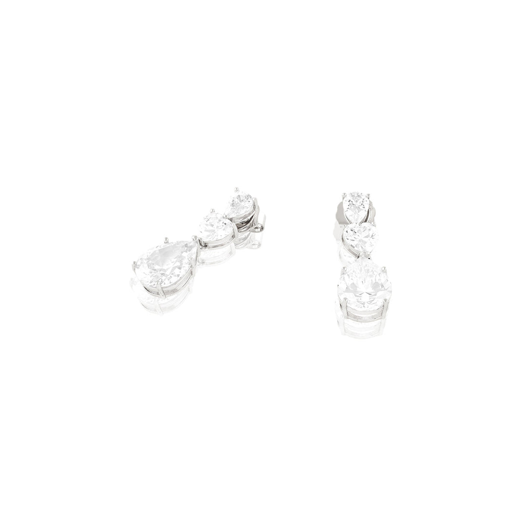 Silver Radiance Dangler Earrings