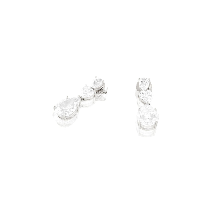 Silver Radiance Dangler Earrings