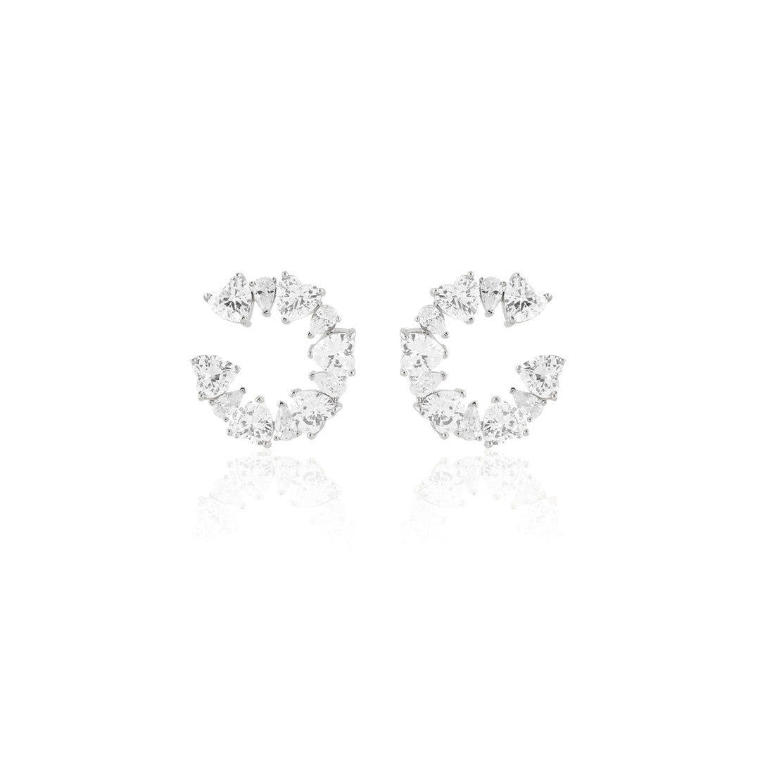 Silver Halo Studs