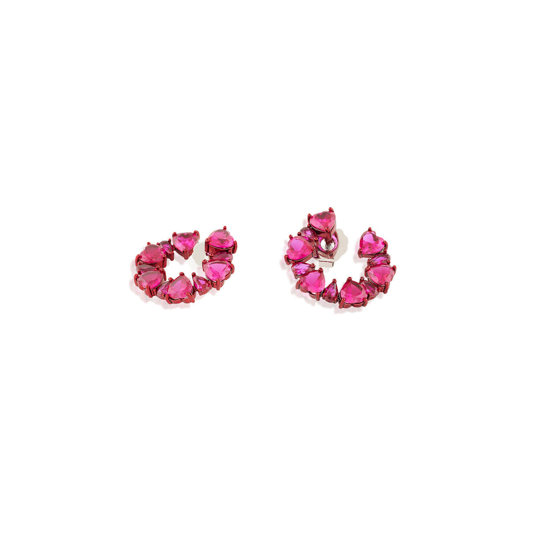 Crimson Halo Studs