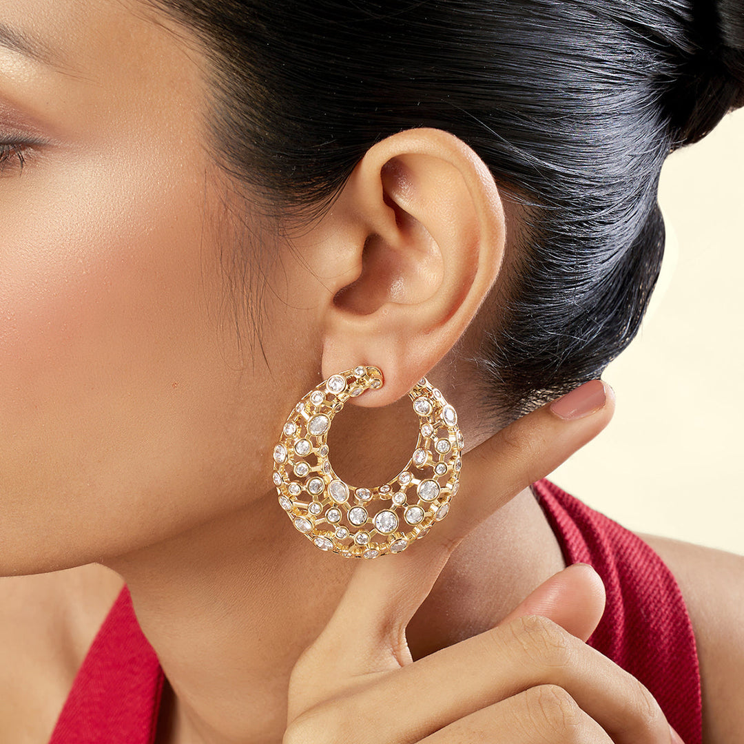 Ouro Statement Hoops 