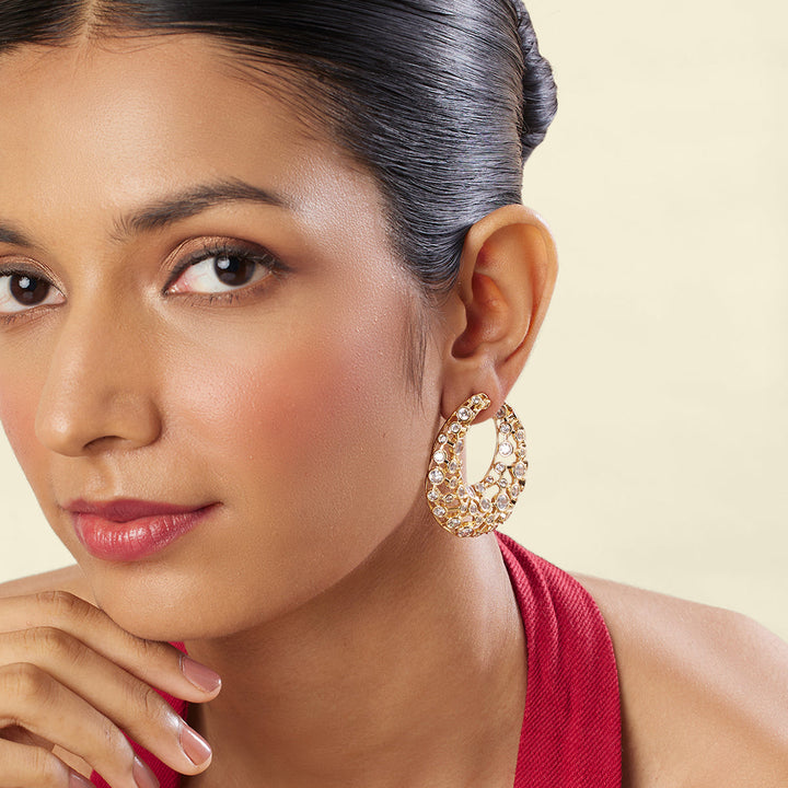 Ouro Statement Hoops 
