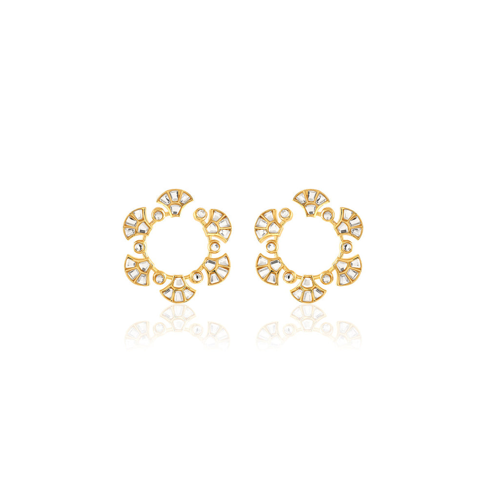Capela Front Back Earrings 