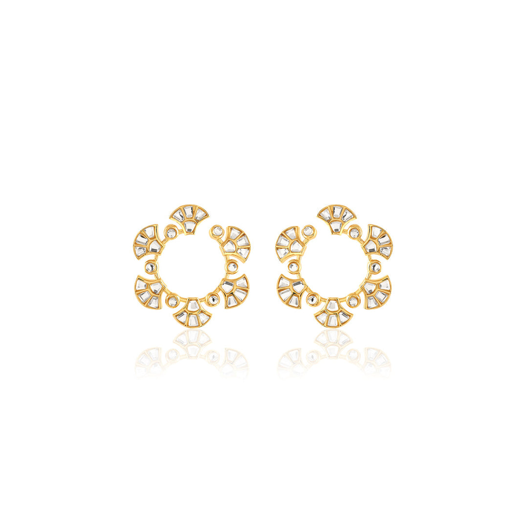Capela Front Back Earrings 