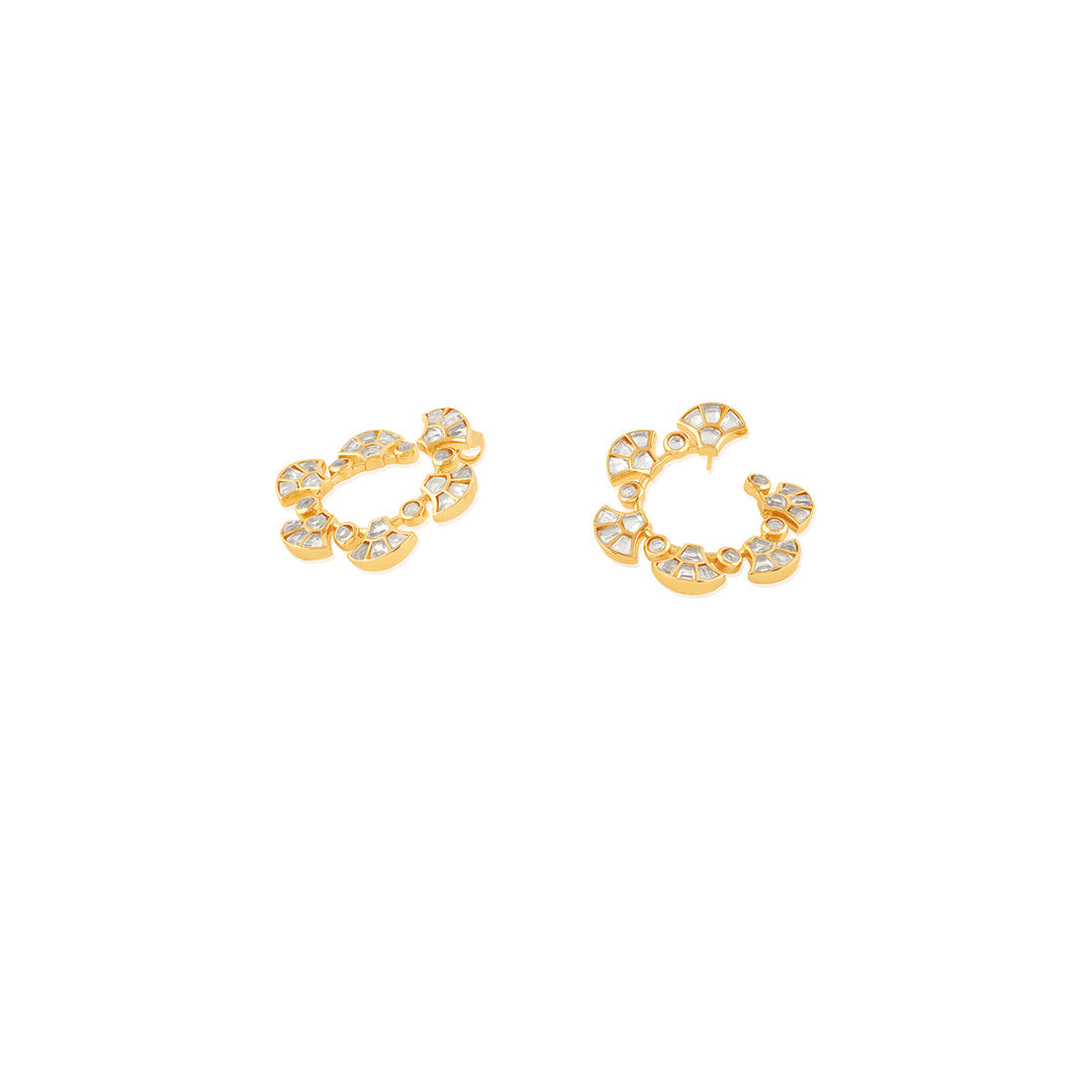 Capela Front Back Earrings 