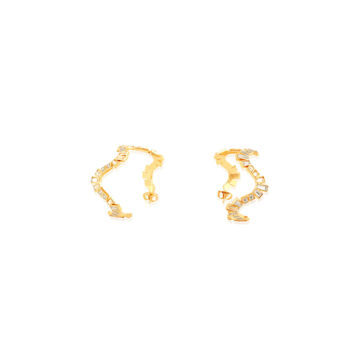 Divino Wavy Hoops 