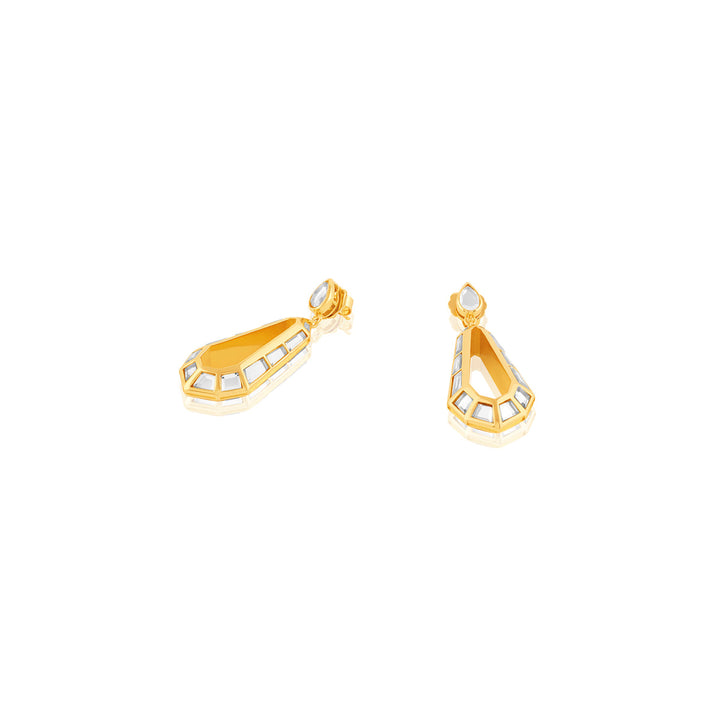 Arco Statement Drop Earrings 