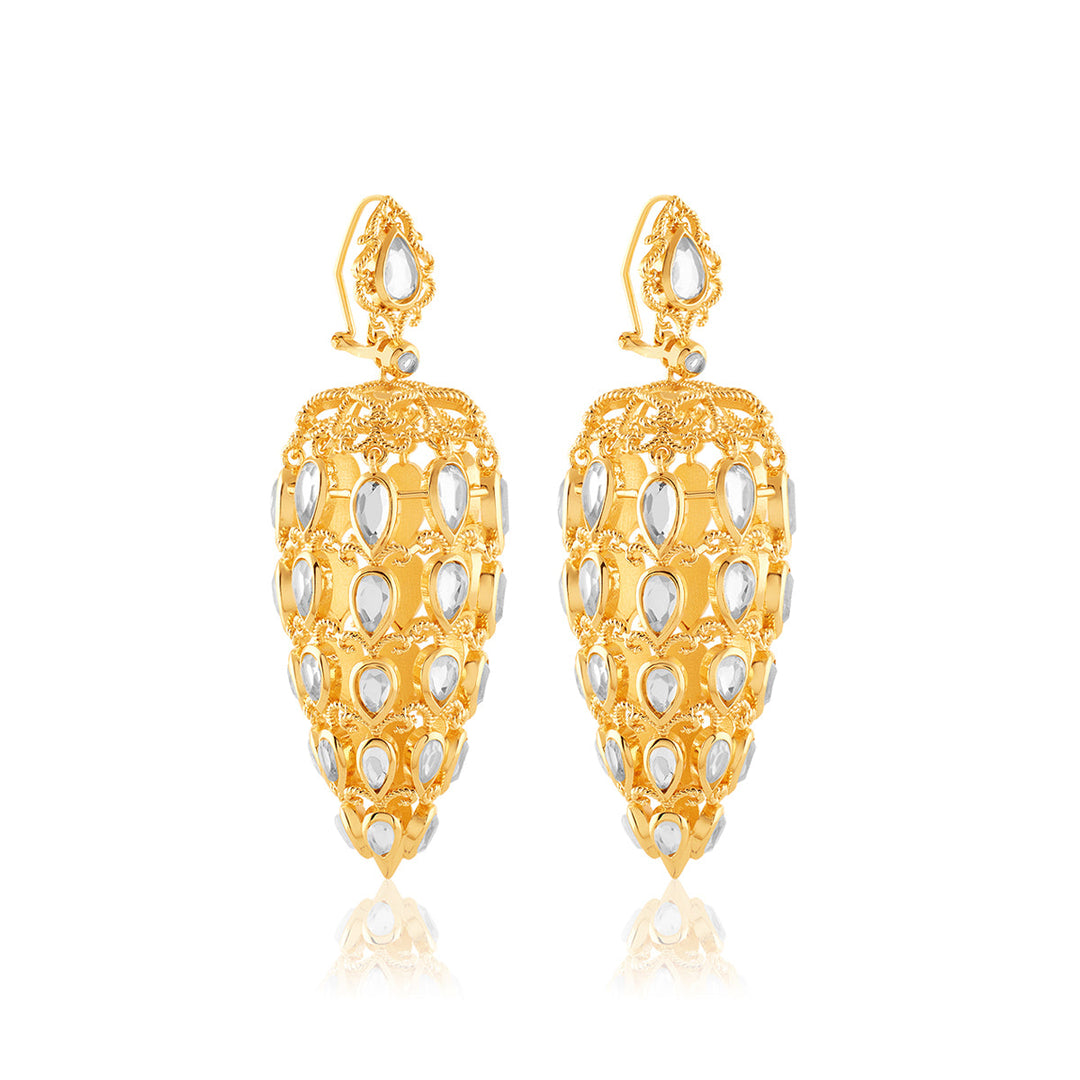 Brilhante Statement Danglers 