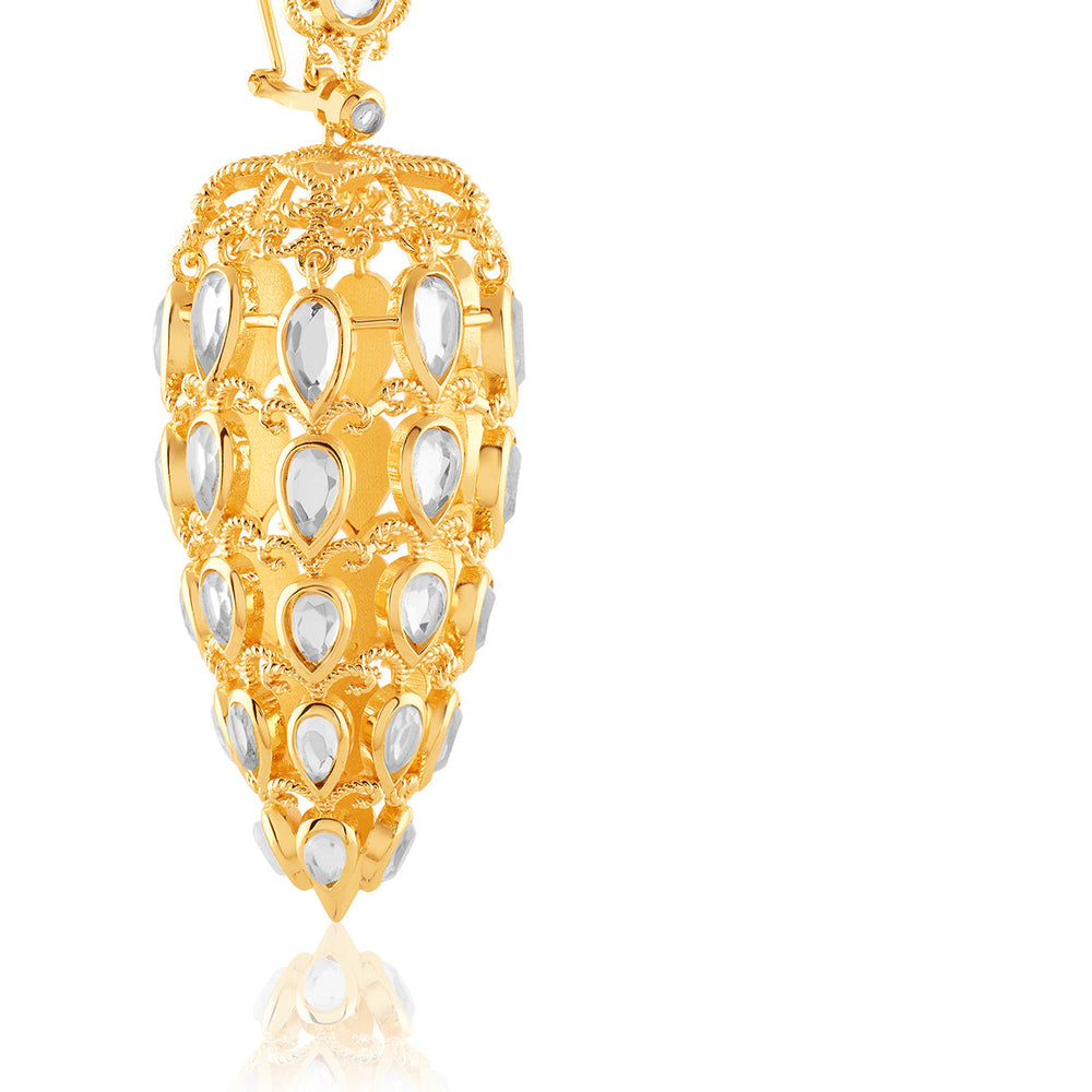 Brilhante Statement Danglers 