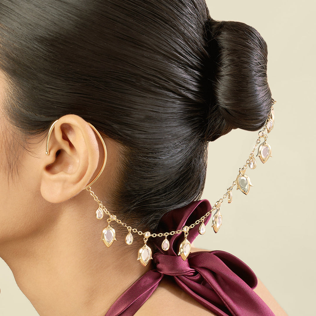 Altar Mirror Ear Chain 