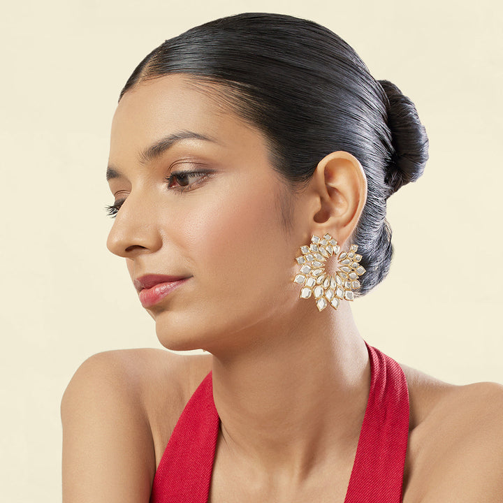 Linha Front Back Earrings 