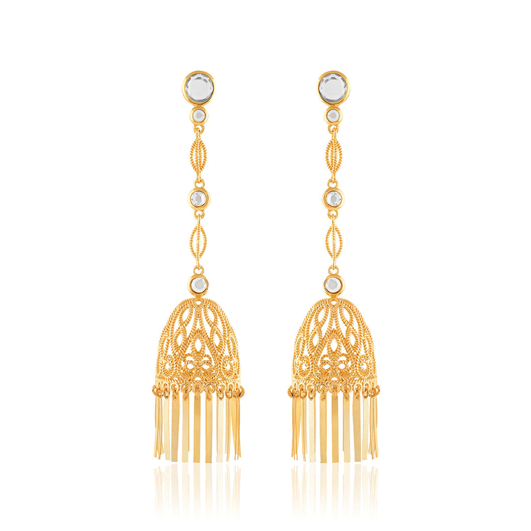 Calçada Statement Jhumkas 
