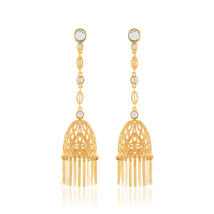 Calçada Statement Jhumkas 
