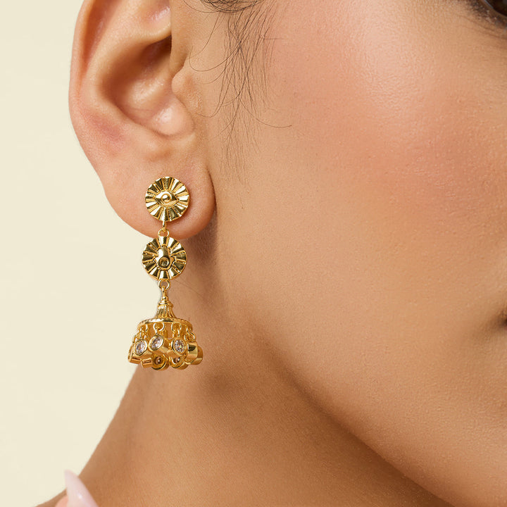 Golden Hour Jhumkas 