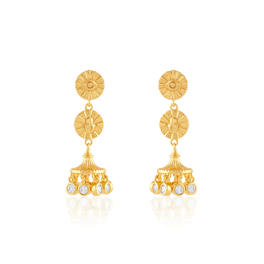 Golden Hour Jhumkas 