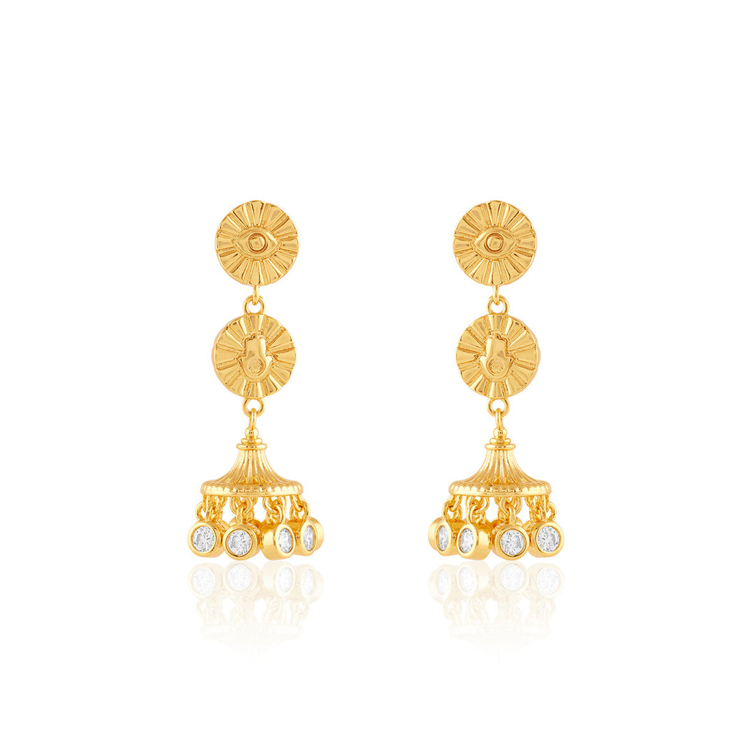 Golden Hour Jhumkas 