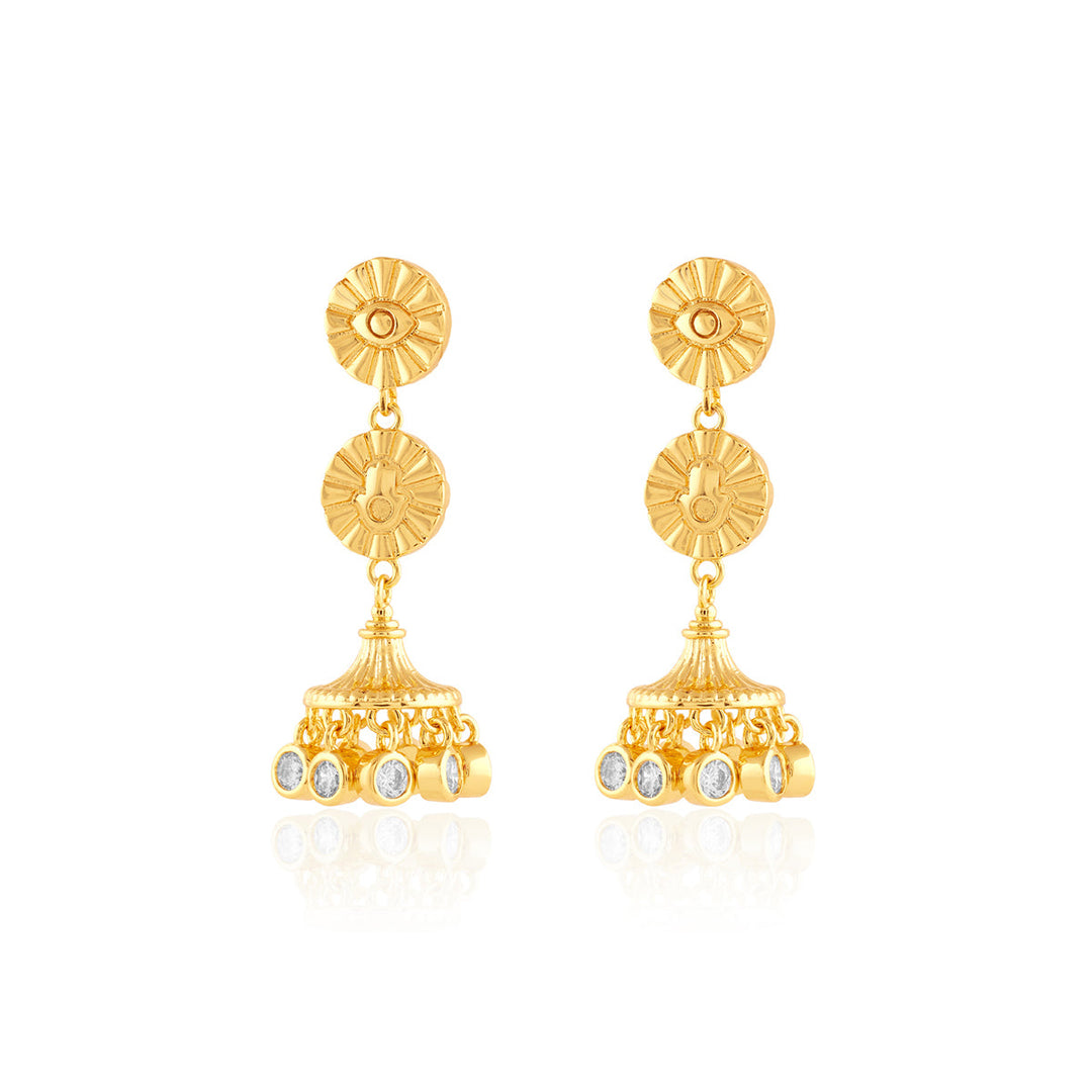 Golden Hour Jhumkas 