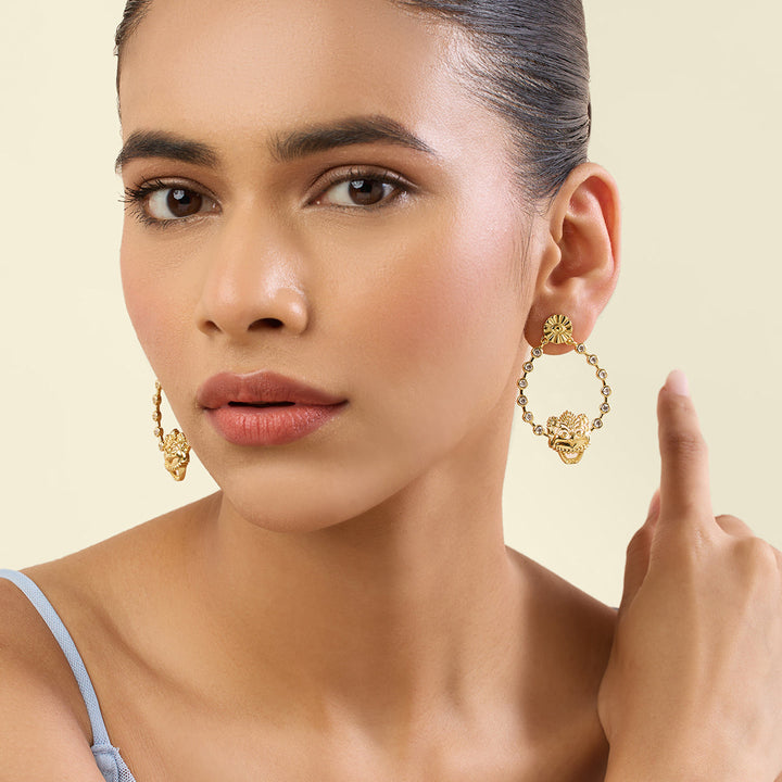 Yali Door Knocker Earrings 