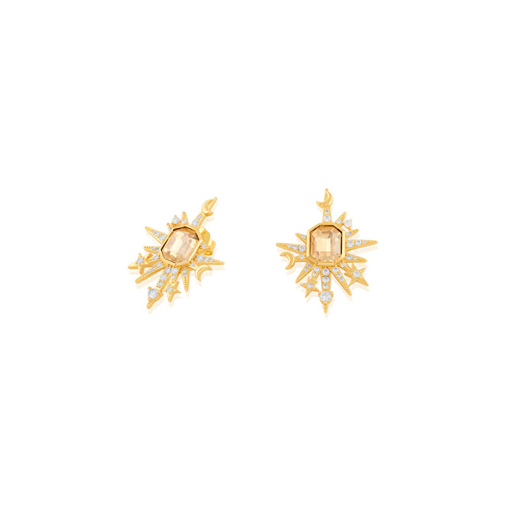 Shikha's Disco Drop Studs 