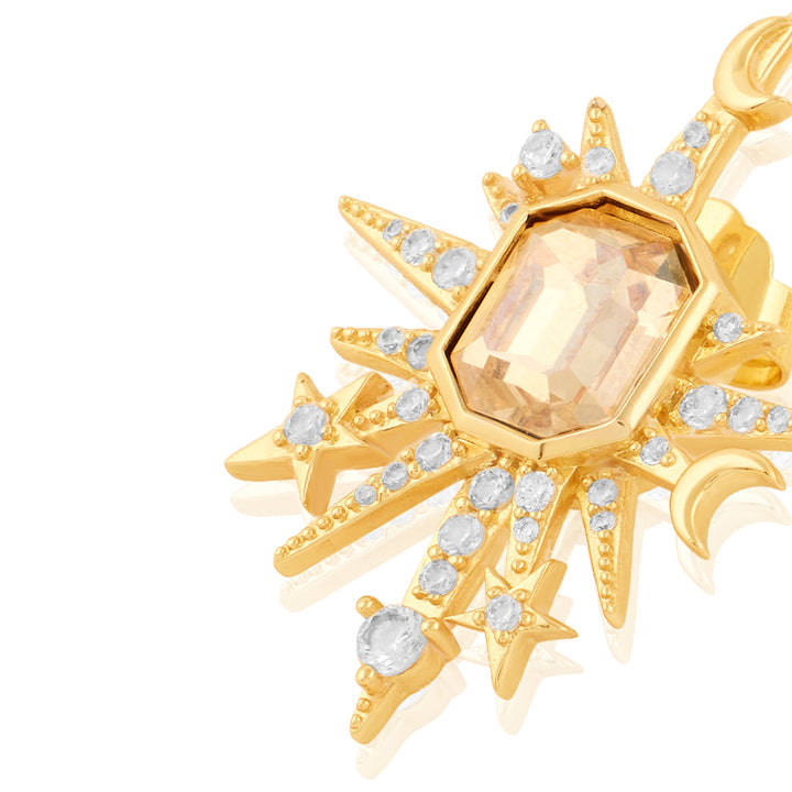 Shikha's Disco Drop Studs 