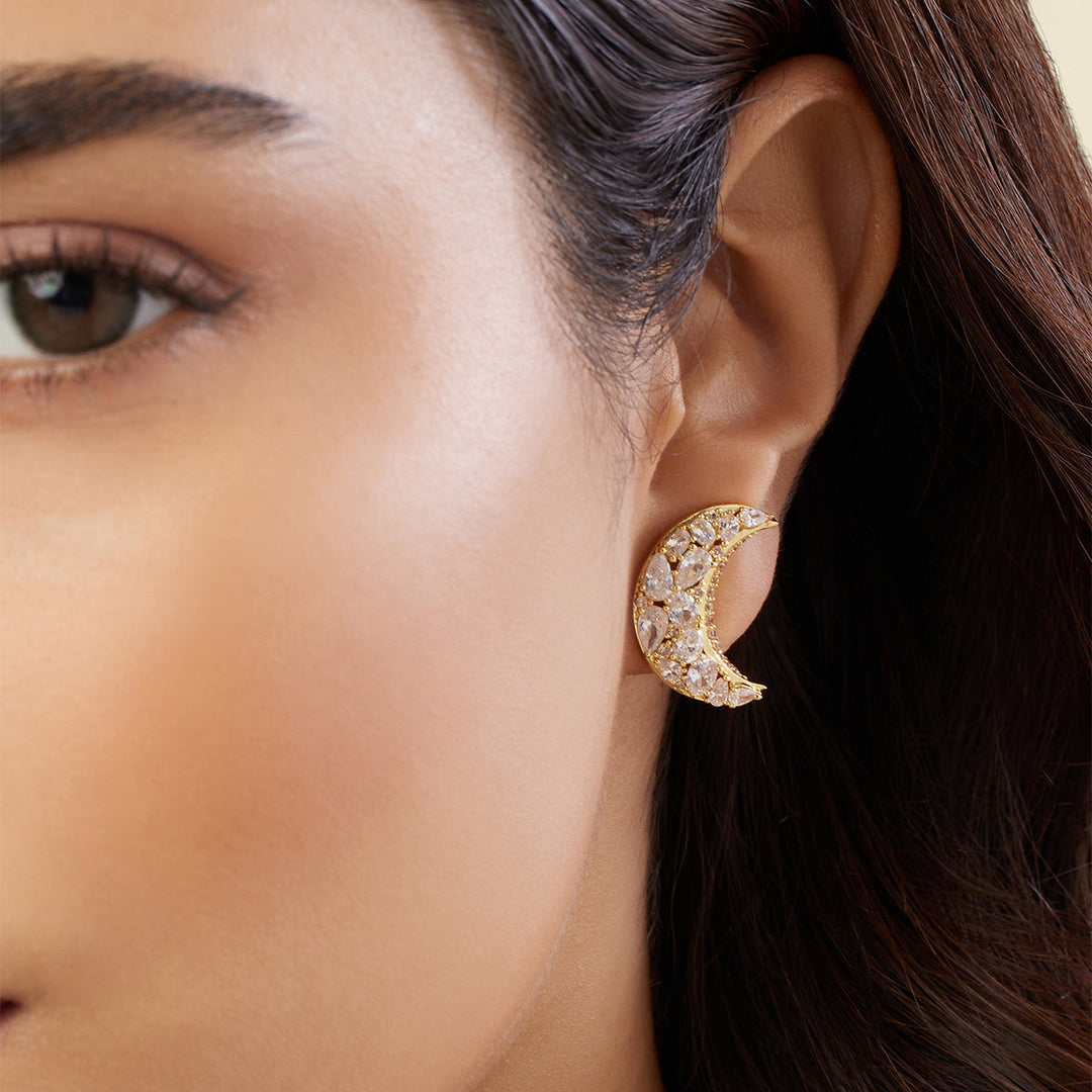 Lune Stud Earrings 