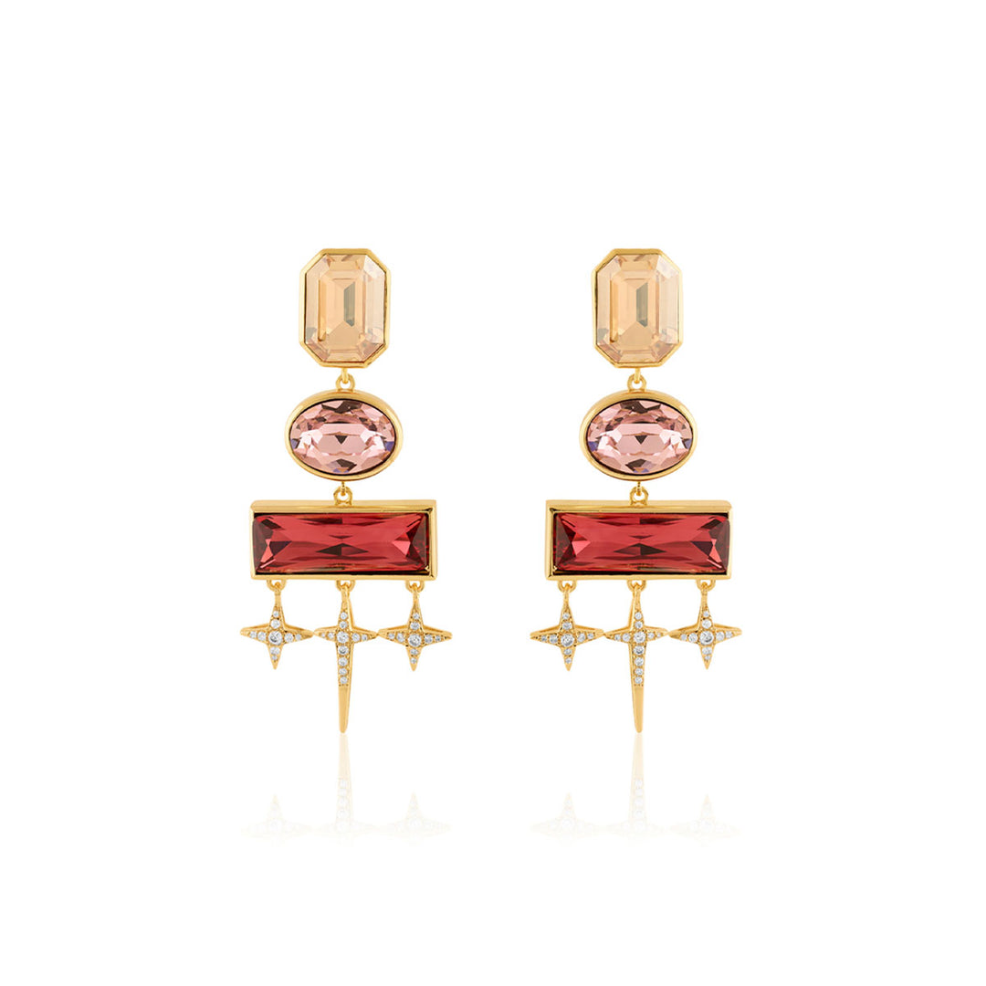 Stardust Pink Danglers