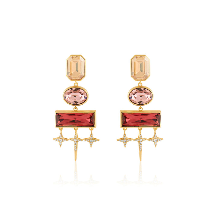Stardust Pink Danglers
