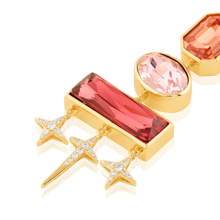 Stardust Pink Danglers 