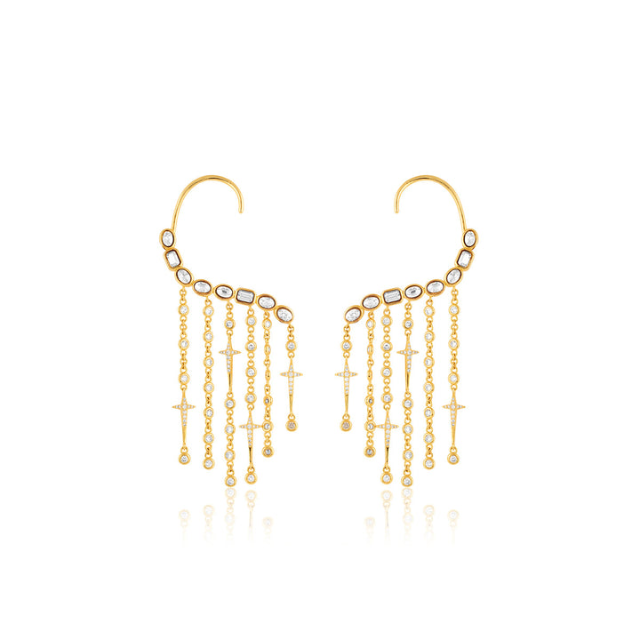 Dhatri's Curtain of Passion Earrings 