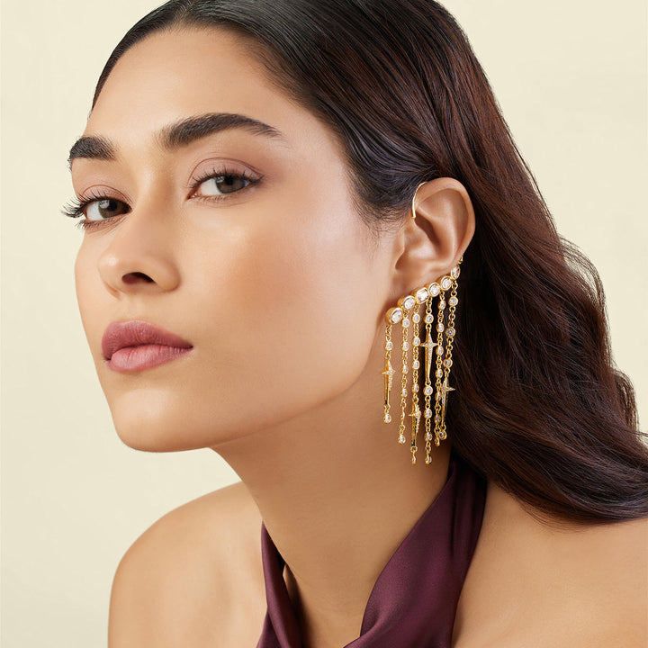 Dhatri's Curtain of Passion Earrings 