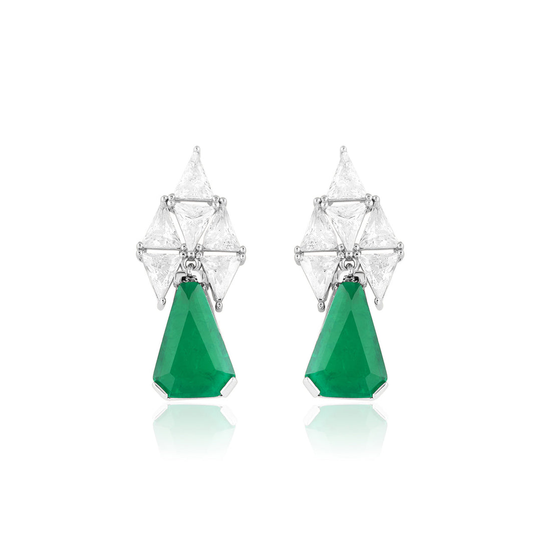 Chrysler Emerald Danglers