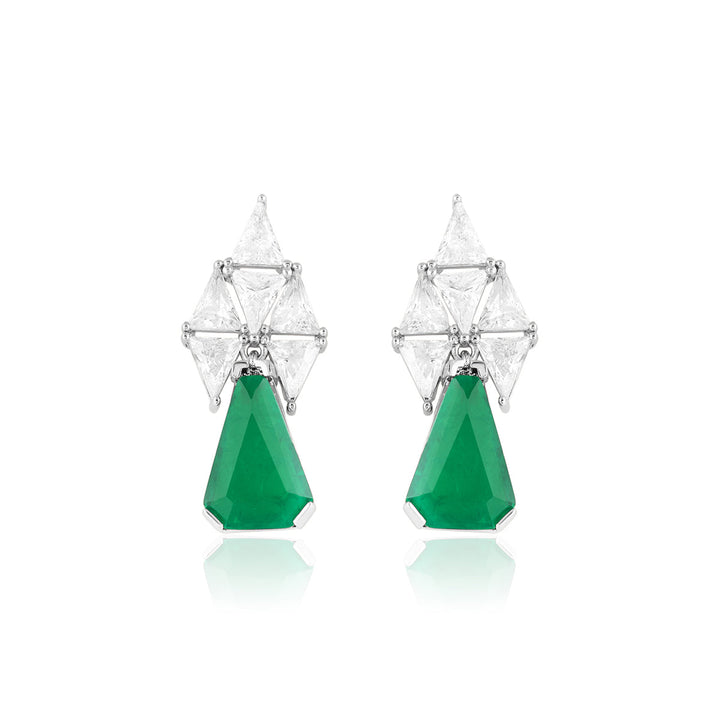 Chrysler Emerald Danglers