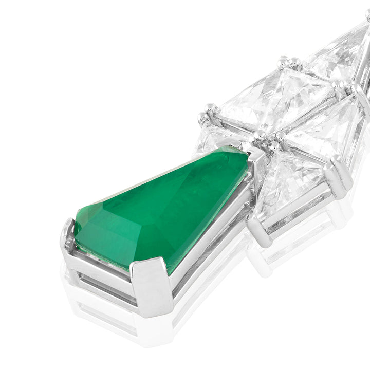 Chrysler Emerald Danglers