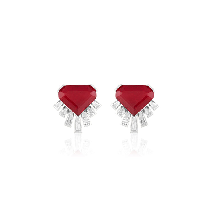 Empire Ruby Studs