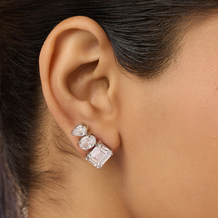 Symmetra Diamante Studs