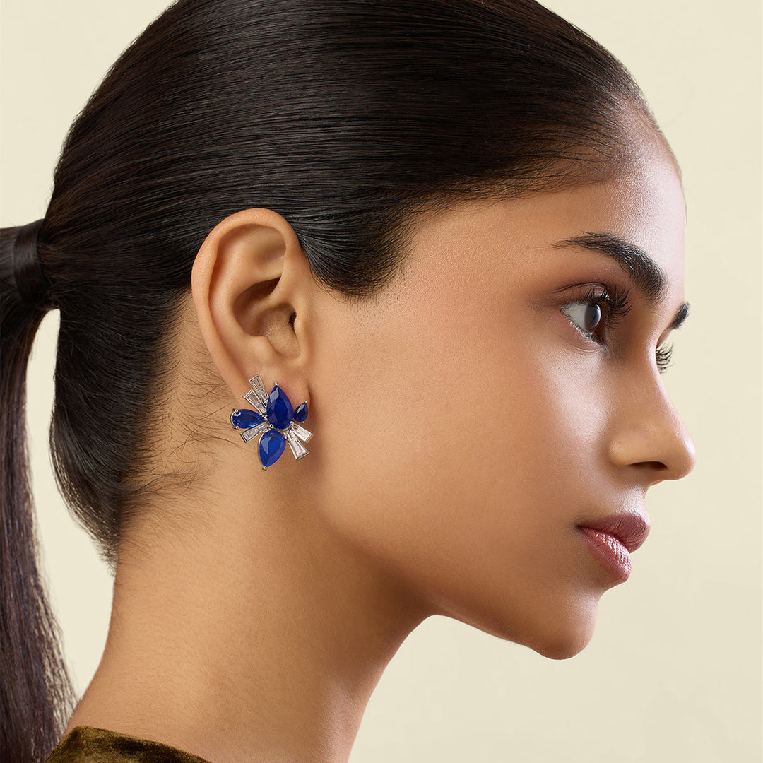 Octavia Sapphire Studs