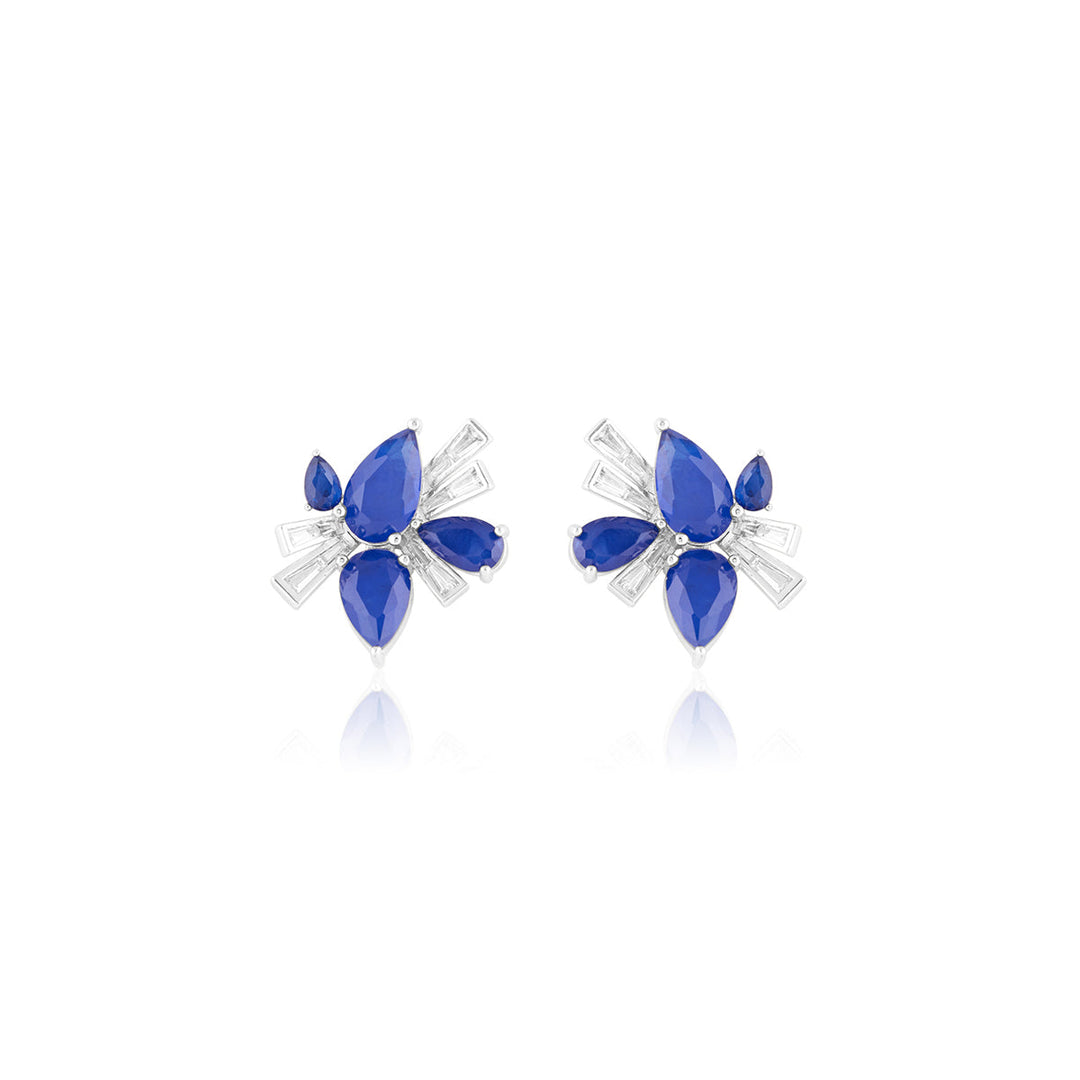 Octavia Sapphire Studs