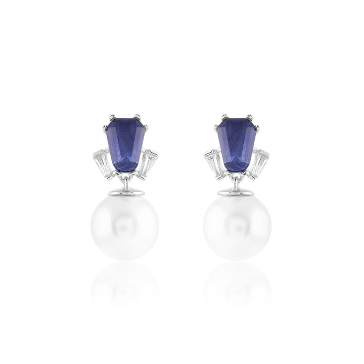 Perla Sapphire Studs