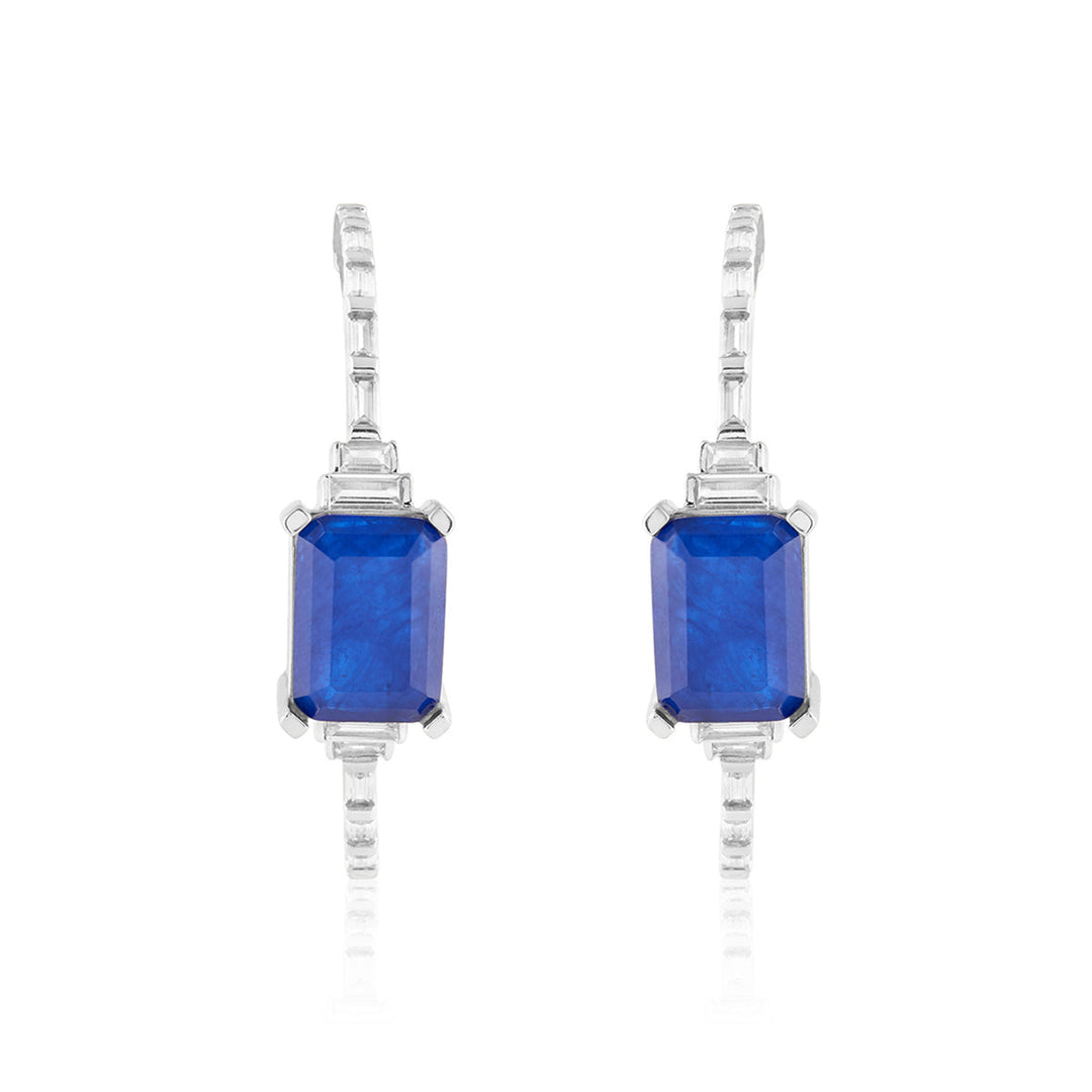 Aureline Sapphire Hoops