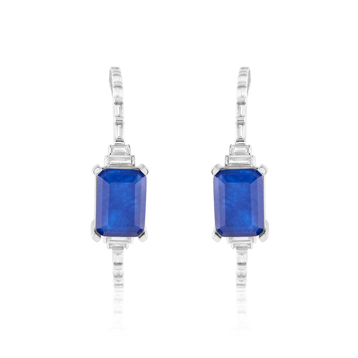 Aureline Sapphire Hoops