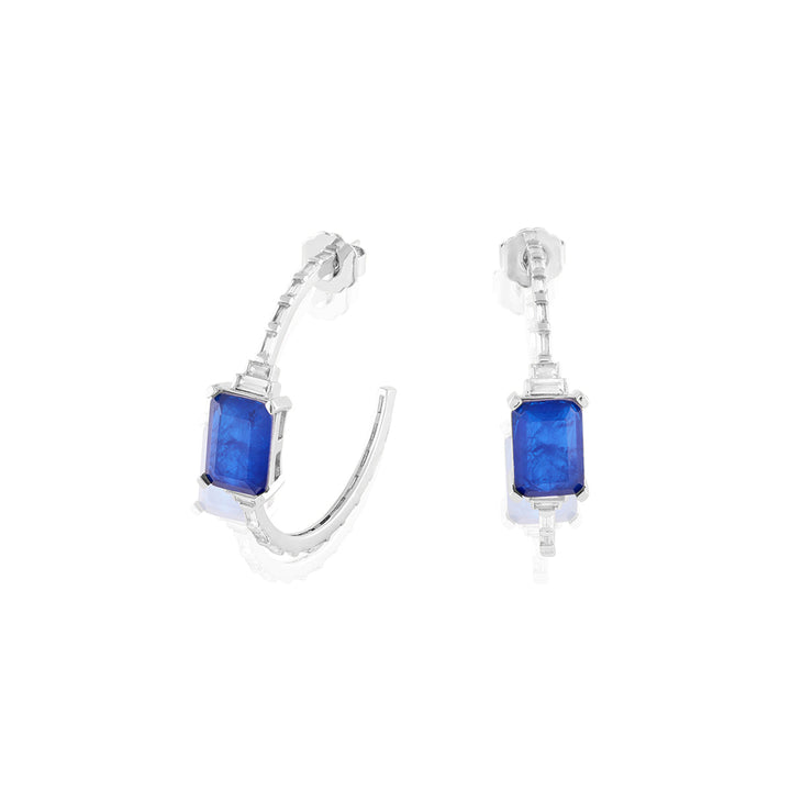 Aureline Sapphire Hoops